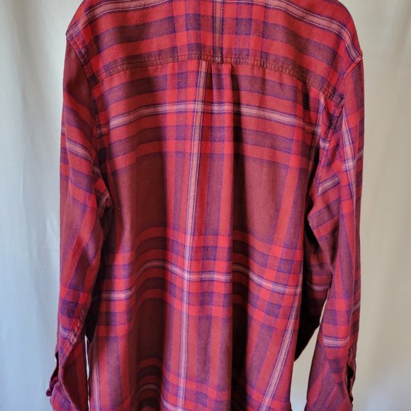 Massimo Plaid flannel top - Picture 2 of 3